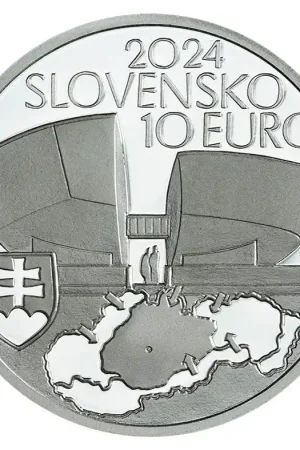 Slowakije 10 Euro "Opstand" 2024 Autentyczny