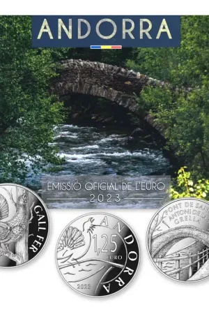 Andorra 2 x 1,25 Euro 2023 Premium