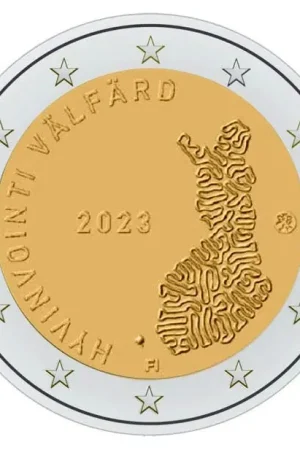 Niska cena Finland 2 Euro Gezondheidsdienst 2023 UNC