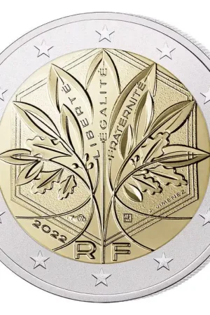 Popularny Frankrijk 2 Euro 2023 UNC