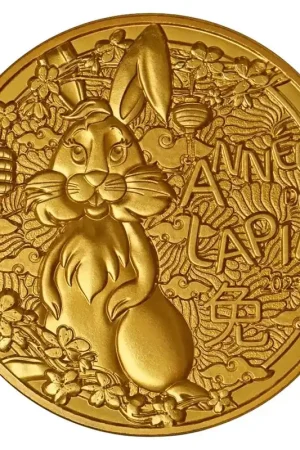 Frankrijk 0,25 Euro Jaar van het Konijn 2023 Popularny