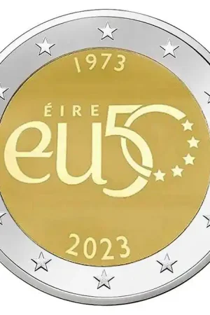 Oferta limitowana Ierland 2 Euro 50 Jaar EU-lid 2023