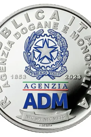 Oryginalny Italie 5 Euro Douane 2023