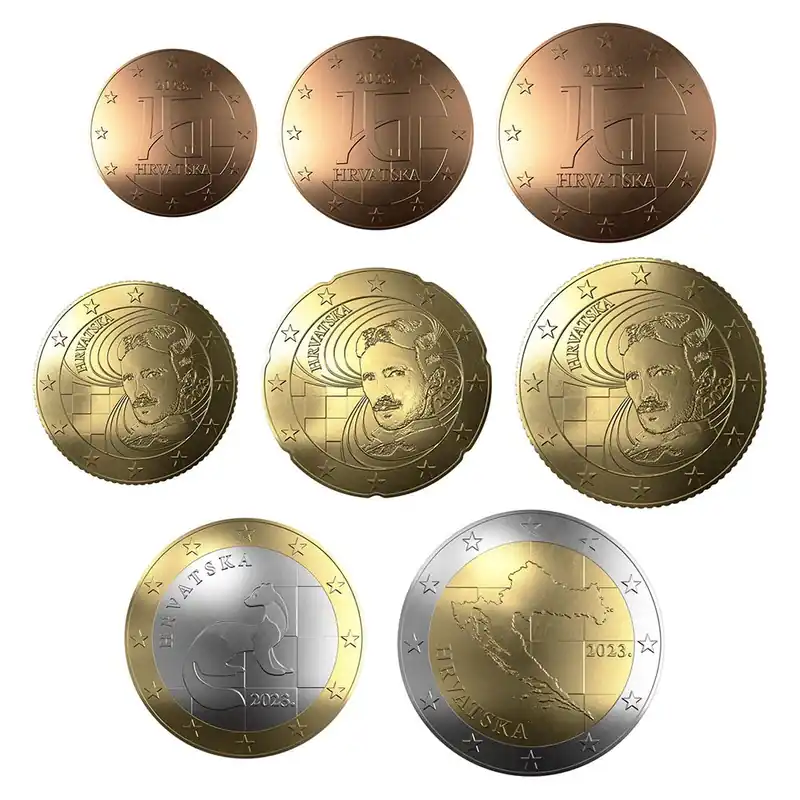 Wyprzedaż Kroatie UNC Set 2023