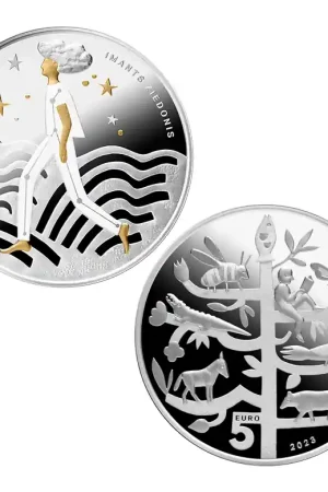 Letland 5 Euro Stardust 2023 Ekspresowa dostawa