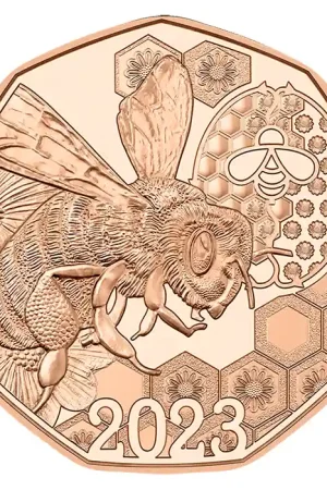 Premium Oostenrijk 5 Euro Bijendans 2023