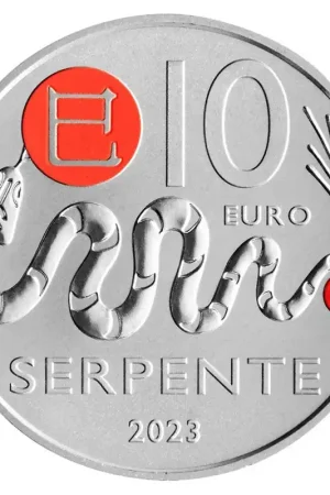 Oferta limitowana San Marino 10 Euro Jaar van de Slang 2023