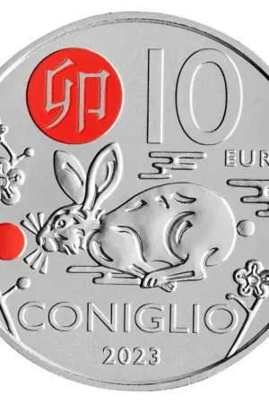 San Marino 10 Euro Jaar van het Konijn 2023 Niska cena