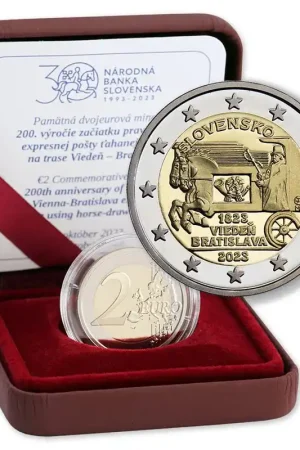 Oferta Slowakije 2 Euro Postkoets 2023 Proof