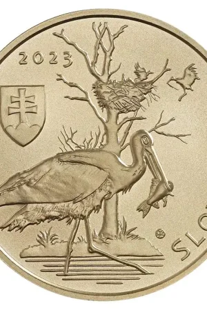 Slowakije 5 Euro Zwarte Ooievaar 2023 Ostatnia szansa