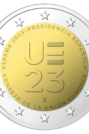 Spanje 2 Euro EU-Voorzitter 2023 Bezpieczna płatność