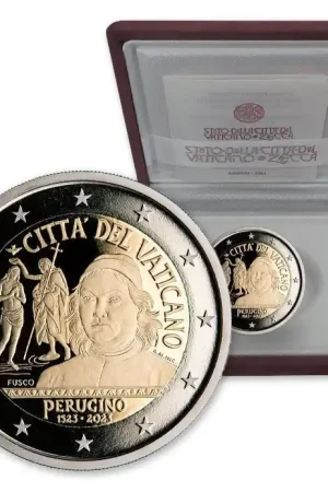 Vaticaan 2 Euro Perugino 2023 Proof Nowość