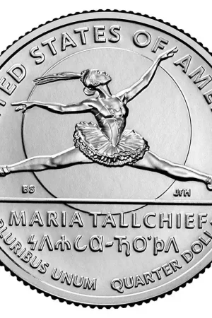 Darmowa dostawa US Quarter Maria Tallchief 2023 P