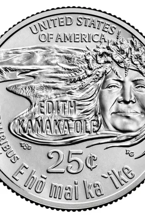 US Quarter Edith Kanaka-ole 2023 P Oferta