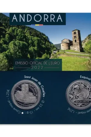 Andorra 2 x 1,25 Euro 2022 Tani