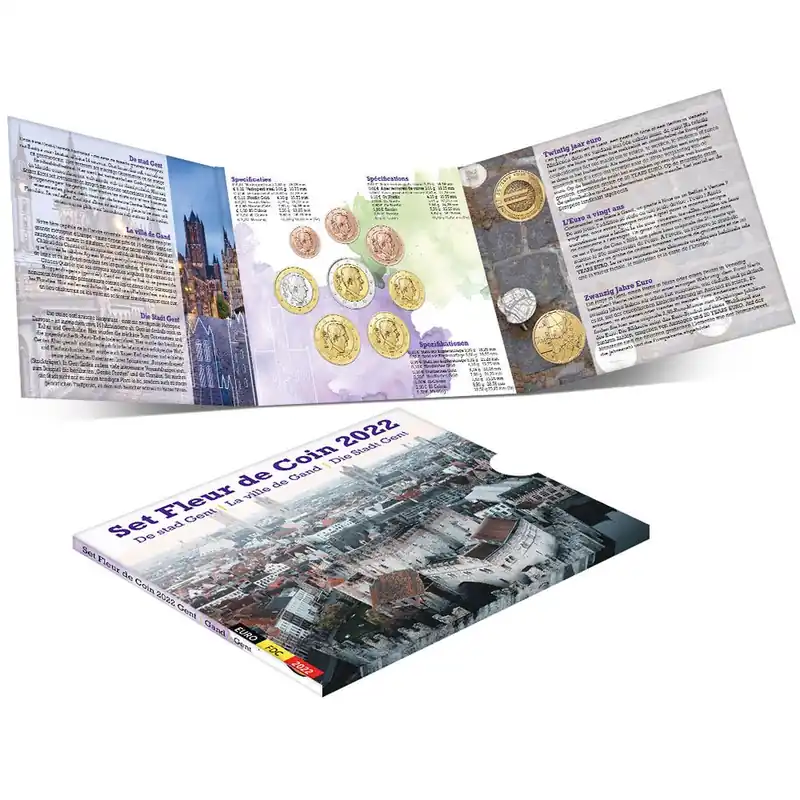 Belgie Fleur de Coin Set 2022 Premium