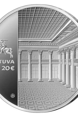 Autentyczny Litouwen 20 Euro Nationale Bank 2022