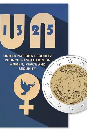 Zamów teraz Malta 2 Euro Vrouwen, Vrede en Veiligheid 2022 Coincard