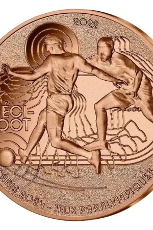 Frankrijk 0,25 Euro Blindenvoetbal 2022 Ekspresowa dostawa