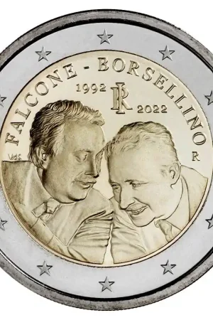 Oferta Italie 2 Euro Falcone - Borsellino 2022 UNC