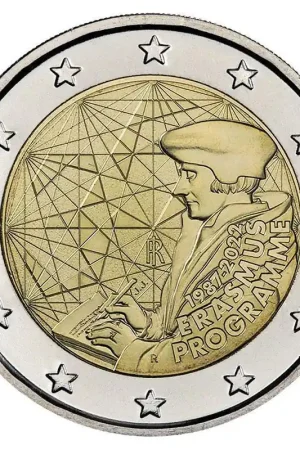 Ekspresowa dostawa Italie 2 Euro Erasmus 2022 UNC