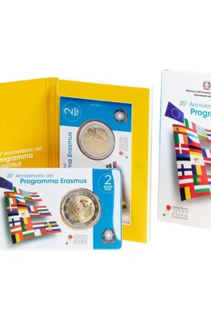 Italie 2 Euro Erasmus 2022 BU Coincard Premium