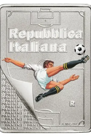 Italie 5 Euro Panini 2022 wit Oryginalny