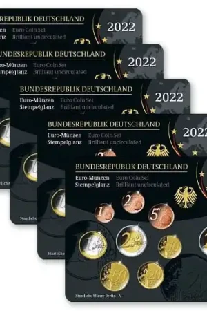 Duitsland BU Sets 2022 Bezpieczna płatność