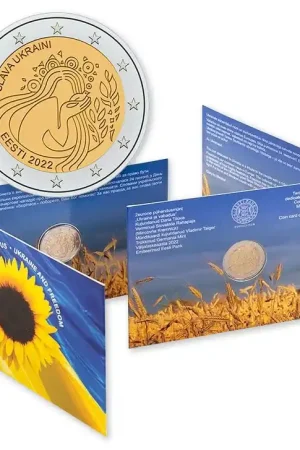 Estland 2 Euro Oekrae¯ne 2022 Wyprzedaż