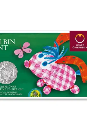 Oostenrijk 5 Euro Ik ben ik 2022 Zilver Zwrot pieniędzy