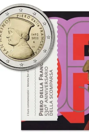 San Marino 2 Euro Piero 2022 Tylko dziś