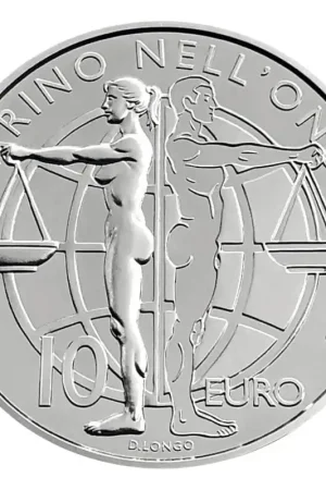 San Marino 10 Euro VN 2022 Oryginalny