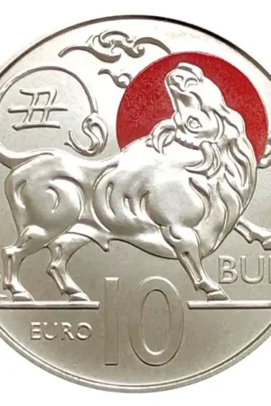 Tylko dziś San Marino 10 Euro Jaar van de Os 2022