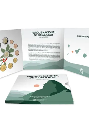 Oryginalny Spanje BU Set 2022 met 4 x 2 Euro