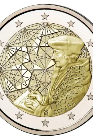 Spanje 2 Euro Erasmus 2022 UNC Bezpieczna płatność