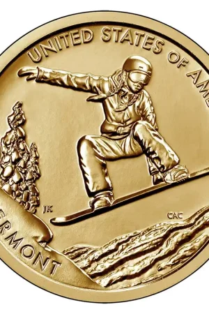 US Innovation Dollar Vermont 2022 D Ekspresowa dostawa