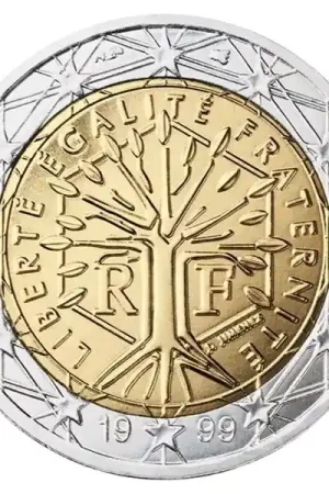 Frankrijk 2 Euro 2021 UNC Premium