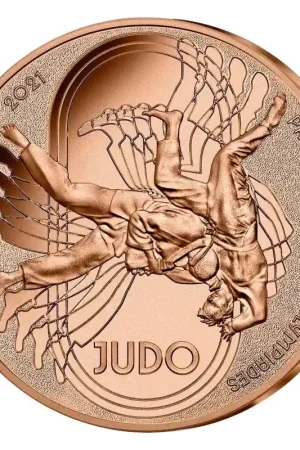 Nowość Frankrijk 0,25 Euro Judo 2021