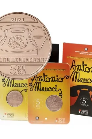 Najlepsza cena Italie 5 Euro Telefoon 2021