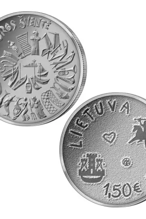 Oryginalny Litouwen 1,5 Euro "Klaipéda Festival" 2021