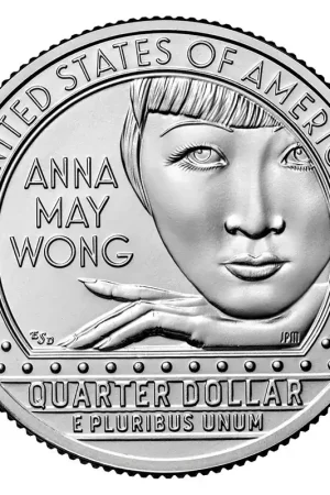 Rabat US Quarter "Anna May Wong" 2022 S