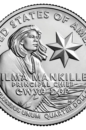Wysoka jakość US Quarter "Wilma Mankiller" 2022 S