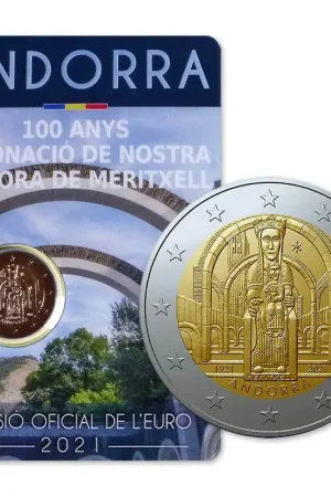 Andorra 2 Euro Meritxell 2021 Szybka dostawa
