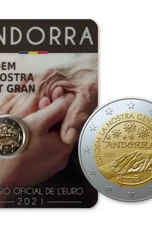 Andorra 2 Euro Ouderenzorg 2021 Tani