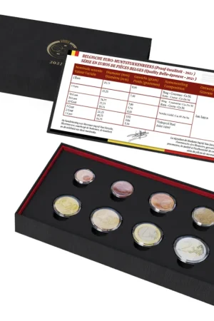 Niska cena Proofset Belgie 2021