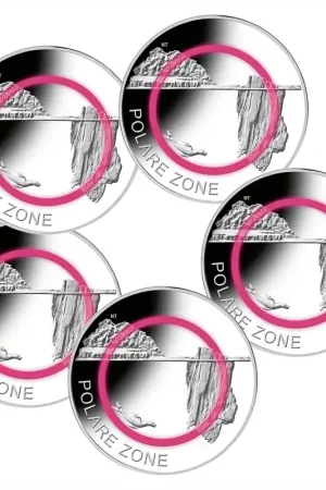 Ostatnia szansa Duitsland 5 x 5 Euro Polaire Zone 2021 Proof