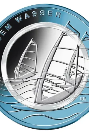 Duitsland 10 Euro Auf dem Wasser 2021 UNC Wyprzedaż