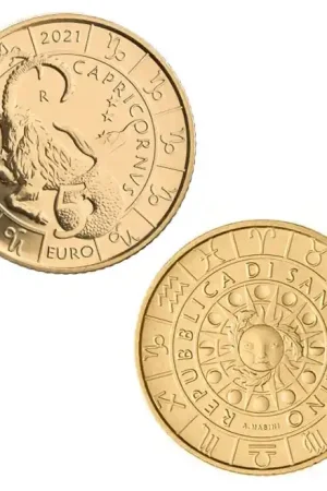 San Marino 5 Euro "Steenbok" 2021 Kup teraz