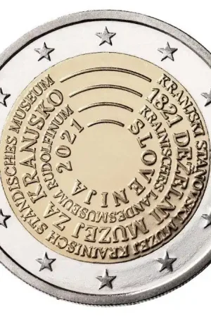 Slovenie 2 Euro Nationaal Museum 2021 Niska cena