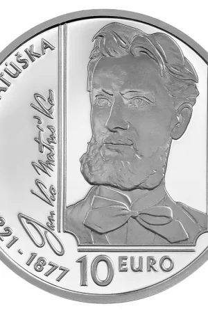 Oferta limitowana Slowakije 10 Euro Janko MateºÅaka 2021